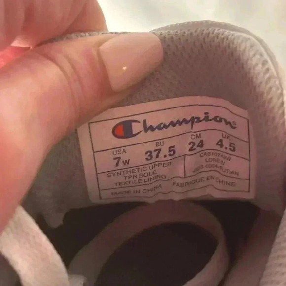 Womens size 7 champion brand shoes, #k685 - Picture 6 of 6